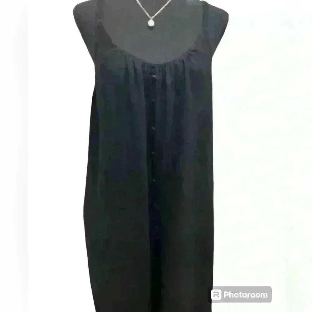 Orange Creek Black Wide Leg Romper